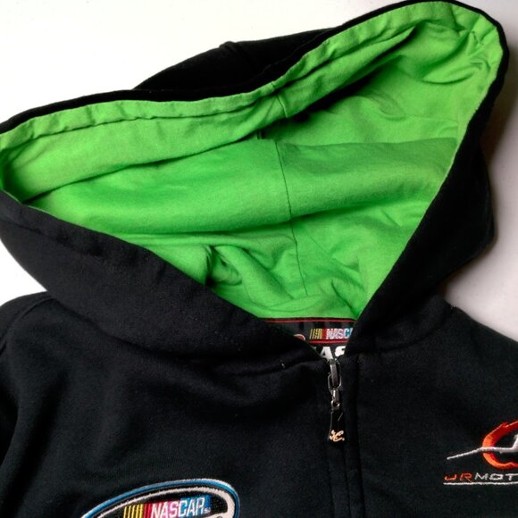 NASCAR Chase Authentics Go Daddy Danica Patrick Hooded Sweatshirt Small Zip Up - Picture 13 of 16